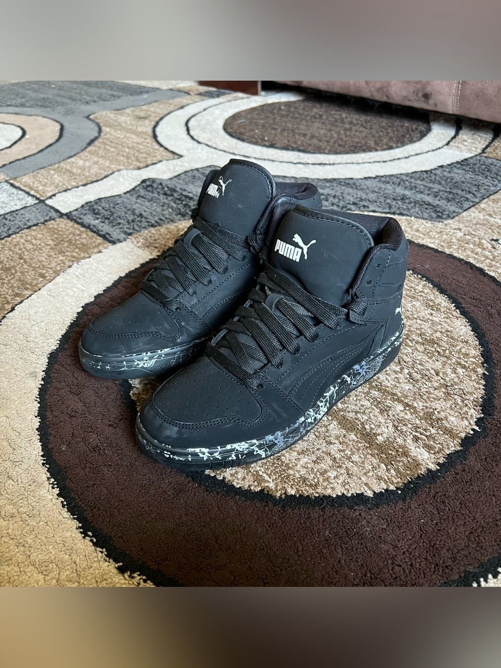 Big Boy PUMA Rebound Layup high-top sneakers Size 6.5
